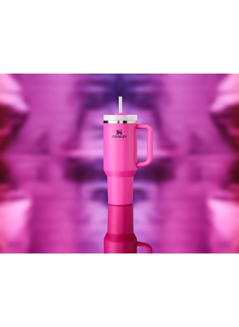 Stanley Quencher FlowState Stainless Steel Vacuum Insulated Tumbler with Lid and Straw for Water, Iced Tea or Coffee, Smoothie and More, Fuchsia, 40oz - Image 5