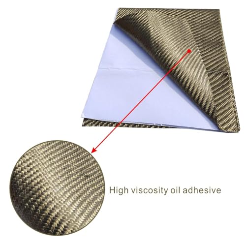 Ummickl 26'' x 52''Reinforced Exhaust Heat Shield Mat with Adhesive Backed Resistant High-Temp - Image 5