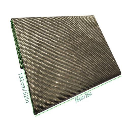 Ummickl 26'' x 52''Reinforced Exhaust Heat Shield Mat with Adhesive Backed Resistant High-Temp - Image 3