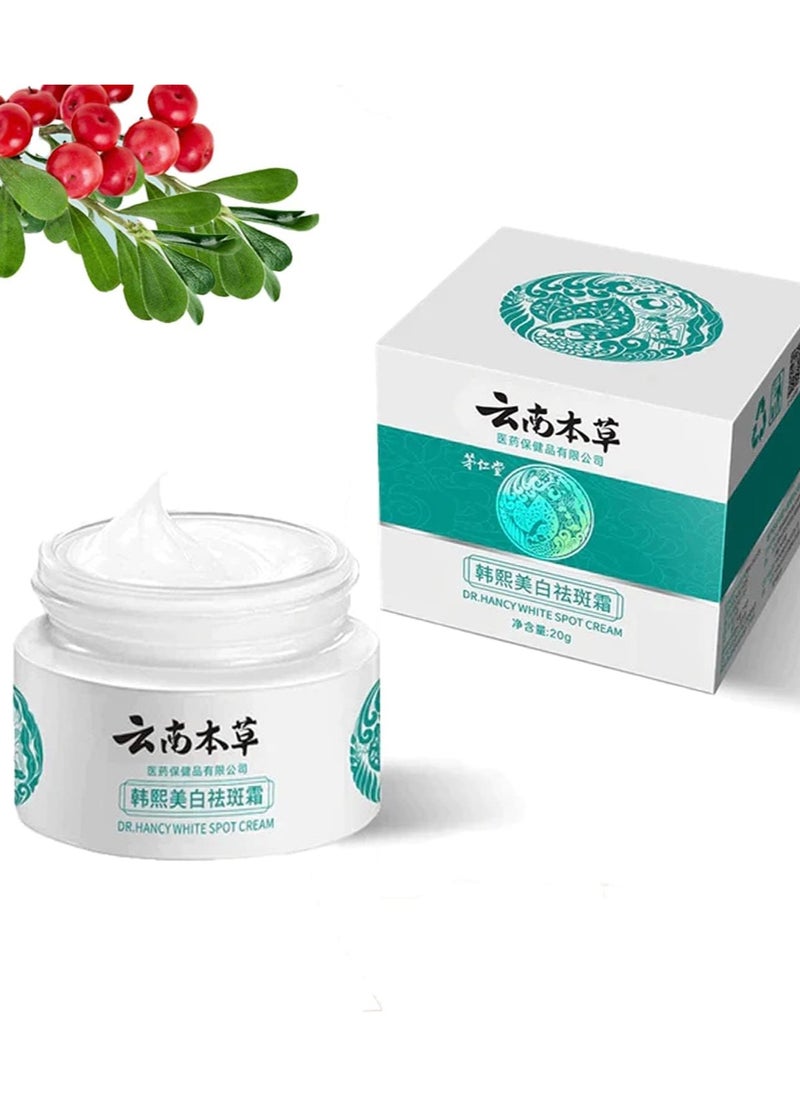 DR. HANCY White Spot Cream, Whitening Freckle Cream Remove Melasma Cream, Dark Spot Remover for Face Hyperpigmentation Treatment, Smooth Skin Face Moisturizer Cream for All Skin Types  - Image 1