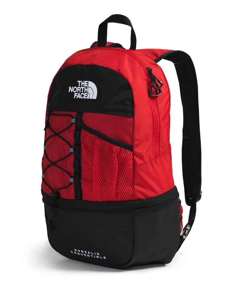 THE NORTH FACE Borealis Convertible Pack | Commuter Laptop Backpack with Removable Lumbar Pack, Water Repellent Finish, TNF Red/TNF Black, One Size - Image 2