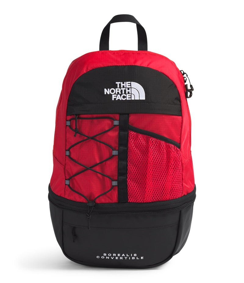 THE NORTH FACE Borealis Convertible Pack | Commuter Laptop Backpack with Removable Lumbar Pack, Water Repellent Finish, TNF Red/TNF Black, One Size - Image 1