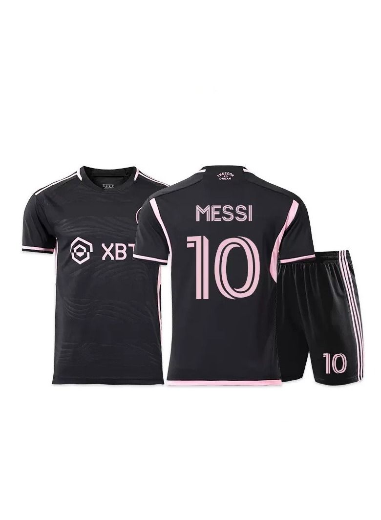 NIBEMINENT M MIAOYAN Miami International Jersey No. 10 Messi Home Major League Soccer Suit Set  - Image 1