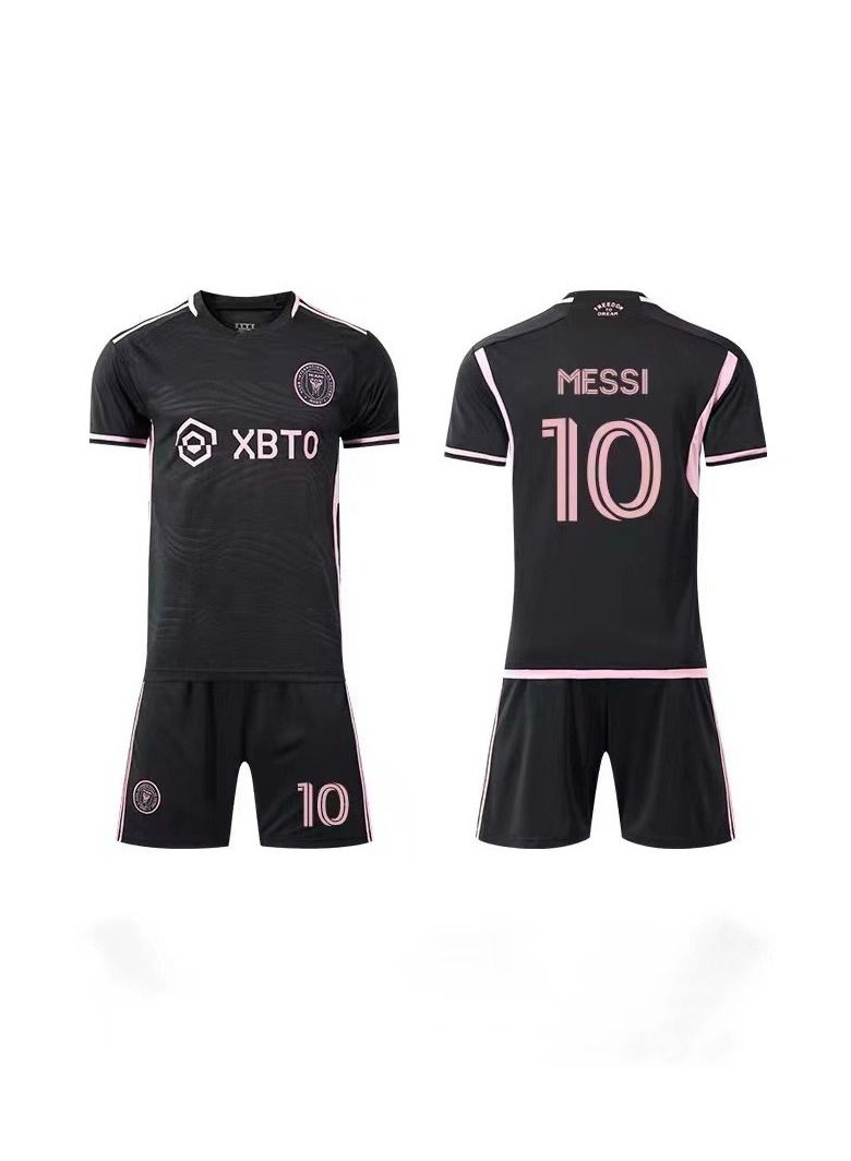 NIBEMINENT M MIAOYAN Miami International Jersey No. 10 Messi Home Major League Soccer Suit Set  - Image 2