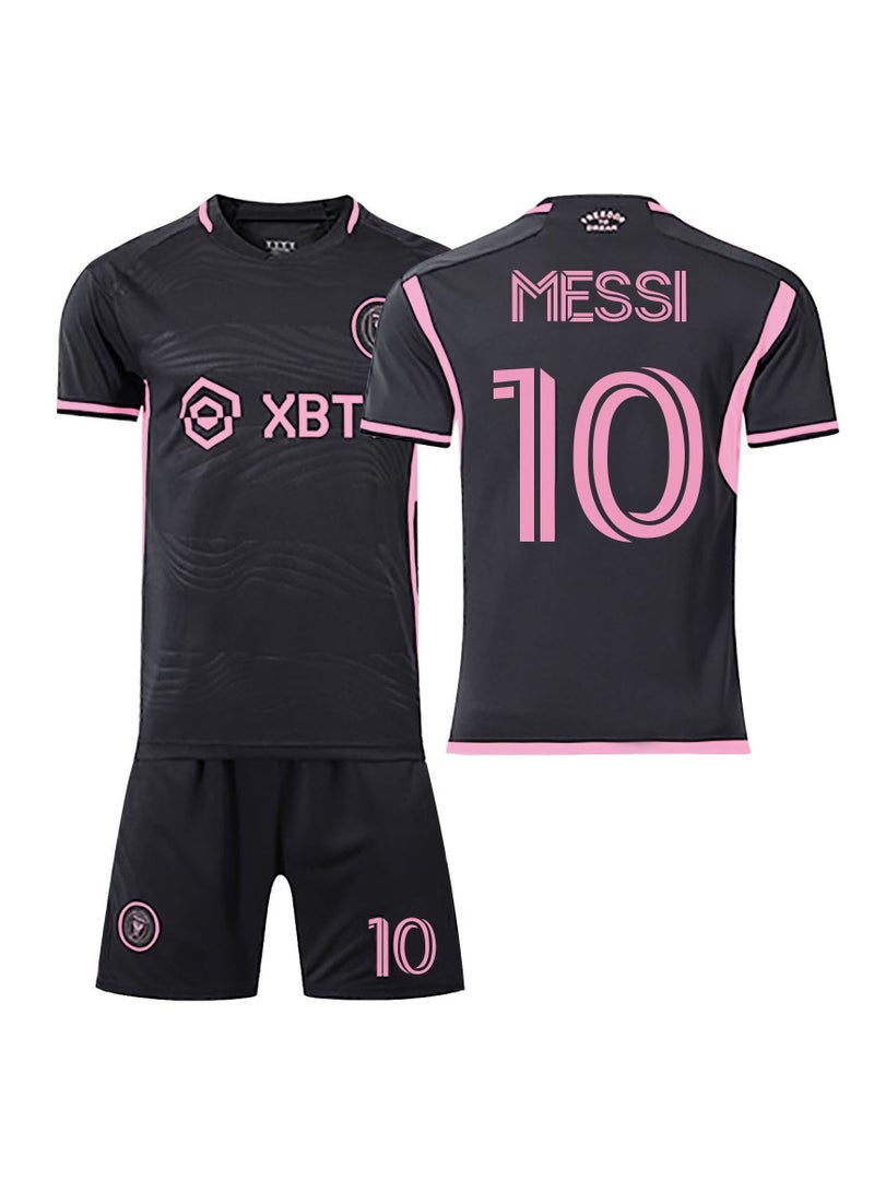 NIBEMINENT M MIAOYAN Miami International Jersey No. 10 Messi Home Major League Soccer Suit Set  - Image 3