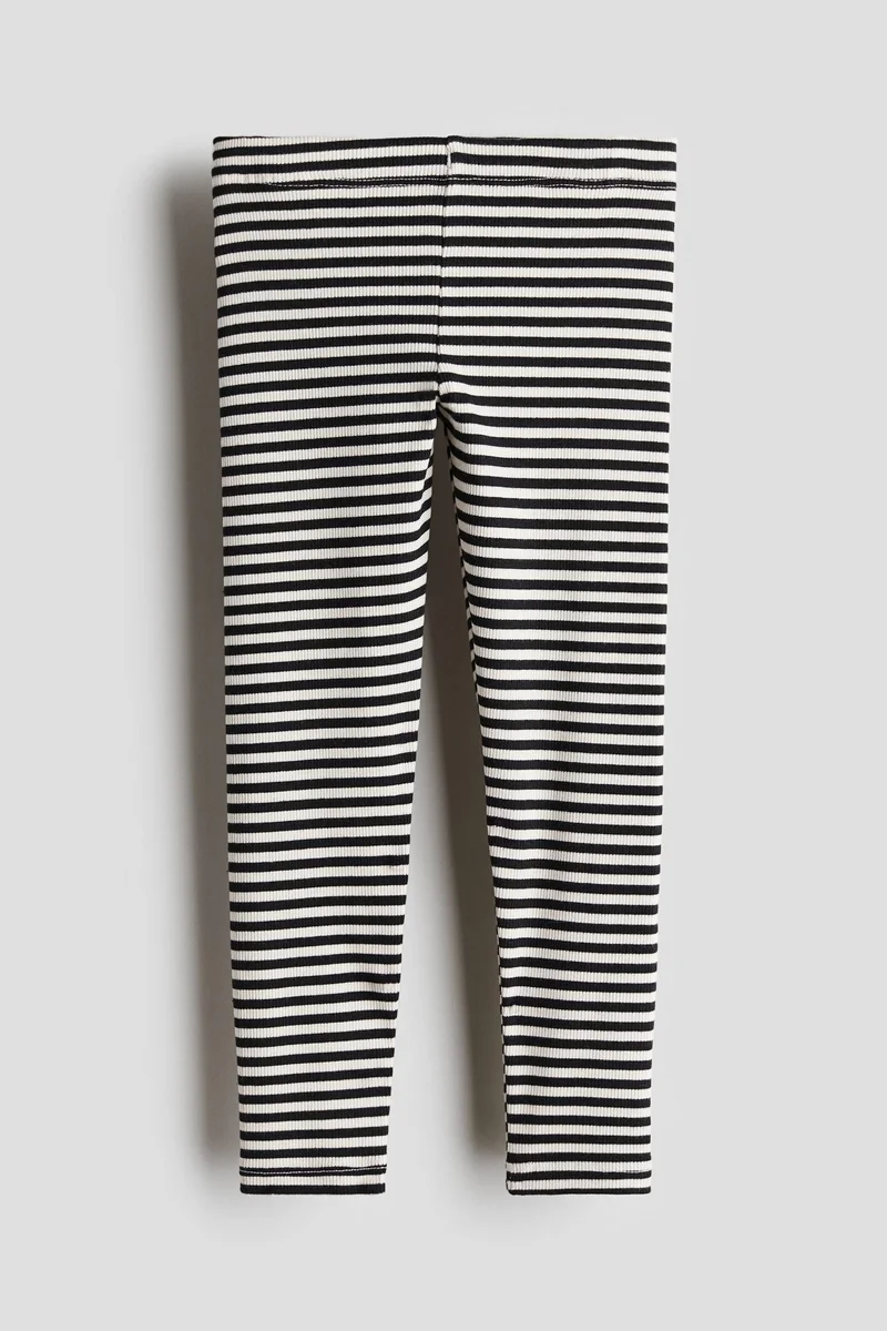 H&M Ribbed Jersey Leggings