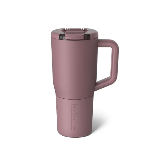 BrÃ¼Mate BrüMate Müv - 25oz 100% Leak Proof Insulated Coffee Mug with Handle & Lid - Stainless Steel Coffee Travel Mug - Double Walled Coffee Cup (Rose Taupe) - Image 1