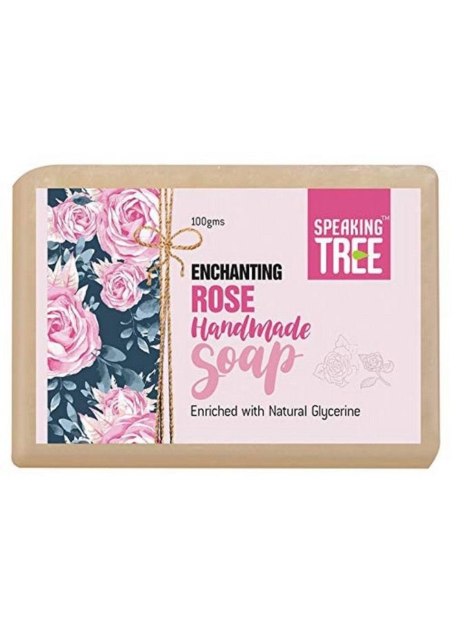 Speaking Tree Enchanting Rose Handmade Soap (100Gms) - Image 3
