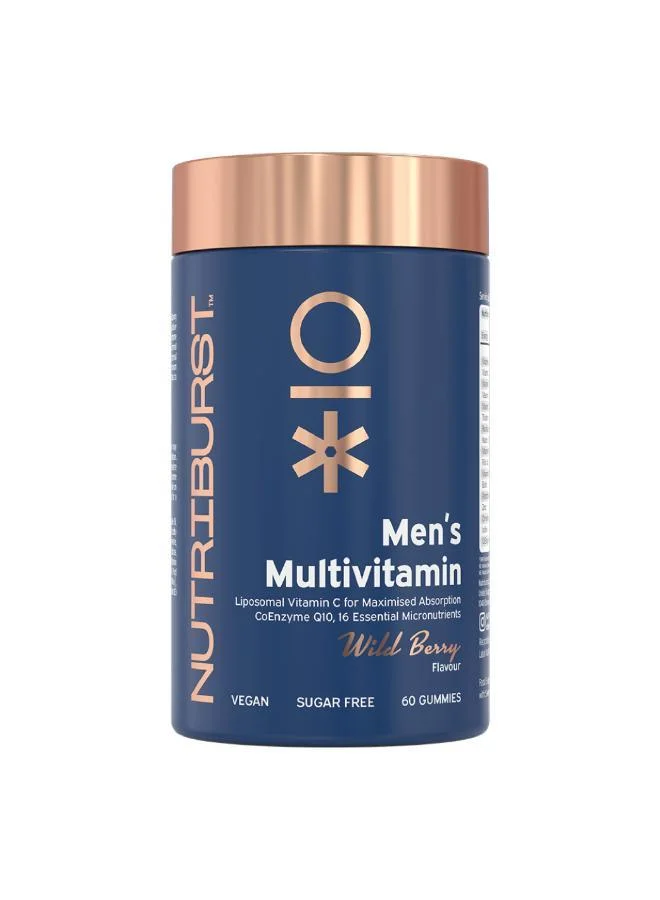 Nutriburst Nutriburst Men'S Multivitamin - 60 Gummies