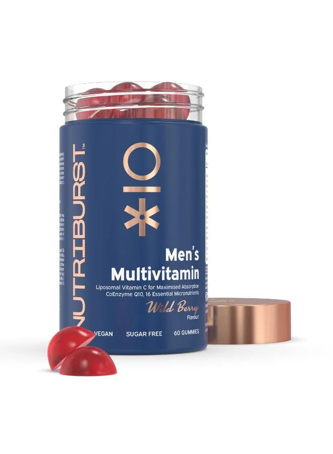 Nutriburst Men'S Multivitamin - 60 Gummies