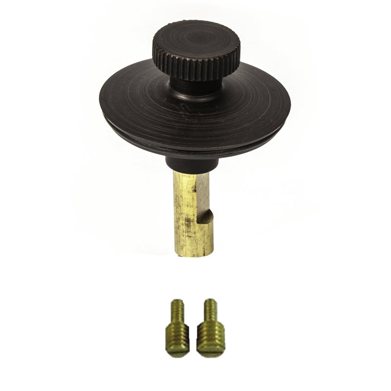 Universal Lift n Turn Twist Close Bath TubBathtub Drain Stopper Includes 38 and 516 Fittings