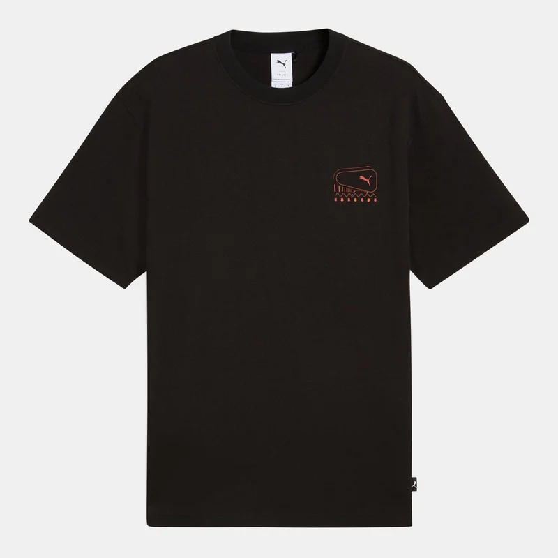 PUMA Black Men's Graphic T-Shirt for Men | Best Price UAE