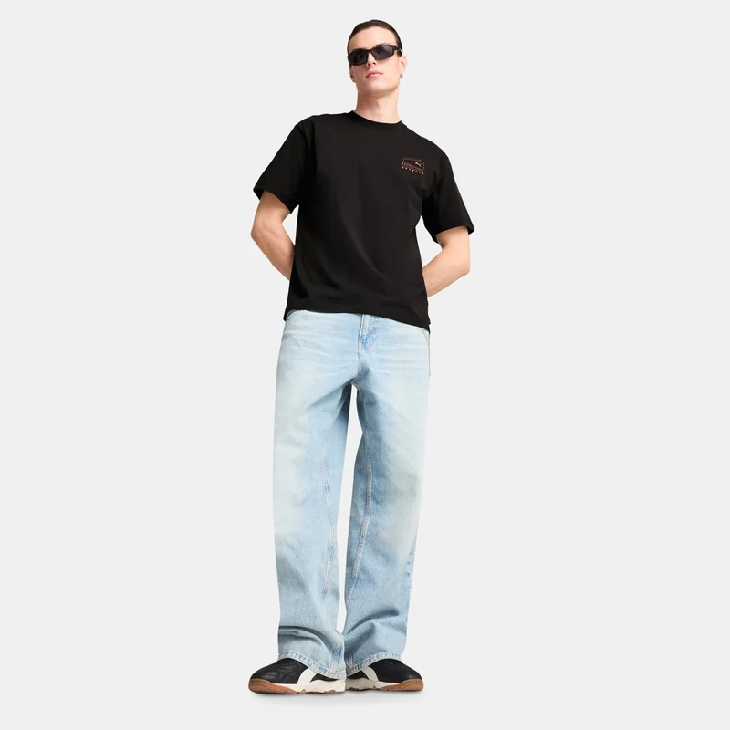 PUMA Black Men's Graphic T-Shirt for Men | Best Price UAE