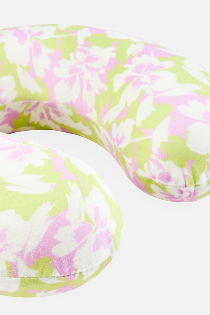 Nanette lepore Floral Memory Foam Neck Pillow, Multicolor - Image 3