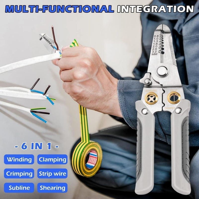 Pakad Wire Stripper and Cutter Tool for Electrical Work 1 Pack  - Image 4