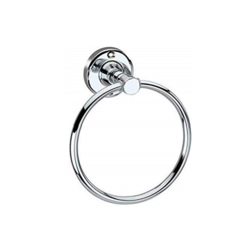 KC Stainless Steel Towel Ring for Bathroom/Wash Basin/Napkin-Towel Hanger/Bathroom Accessories Set of 2 (Round) - Image 3