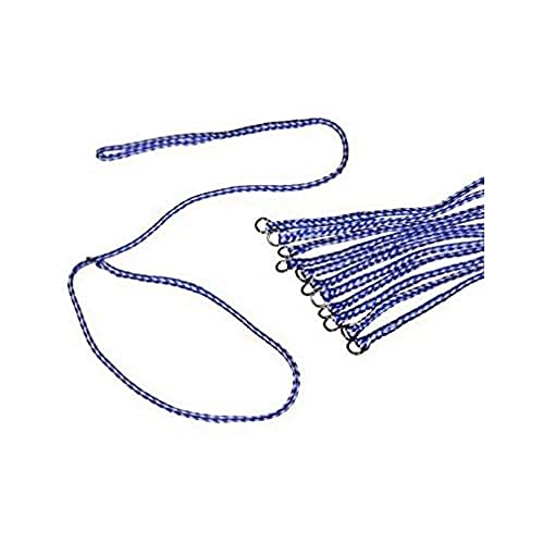 KVP Extra Strong Durable Cat and Dog Leads Quick Slip Tough Braided Rope Leash Easy Over The Head For Instant Control General Purpose Animal Control Leads 12 Pack