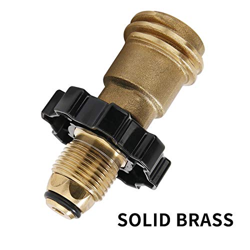 Roastove Universal Fit Propane Tank Adapter Converts POL to QCC1 / Type 1 with Wrench, Propane Hose Adapter - Image 5