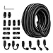 EVIL ENERGY 10AN Fuel Line Kit 10AN Nylon Braided Fuel Line Hose Fitting Kit CPE 10FT Black - Image 2
