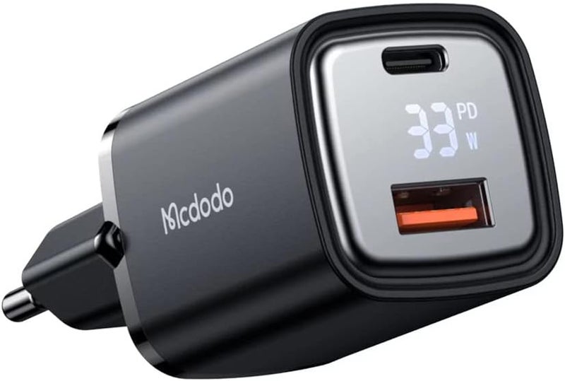 MCDODO CH 1701 Digital Display 33W USB C Power Adapter for Fast Charging - Image 1