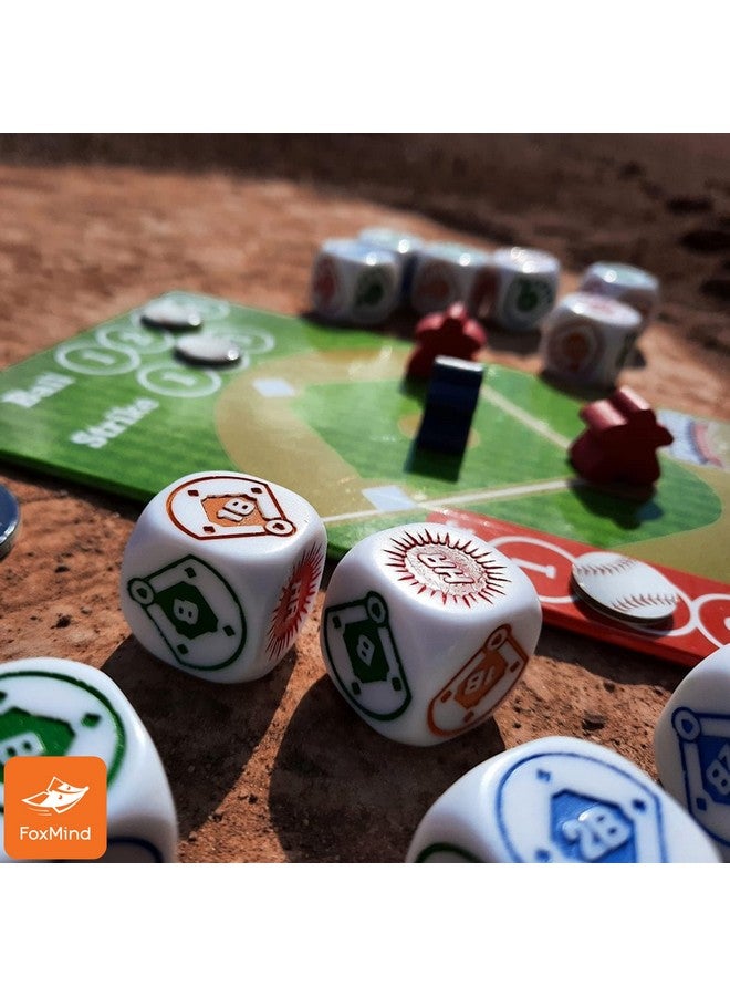 FoxMind Games: Sports Dice, Baseball, Roll it Out of The Park, Easy to Learn, Fun to Play, Play with Up to 4 Players, for Ages 7 and up - Image 2