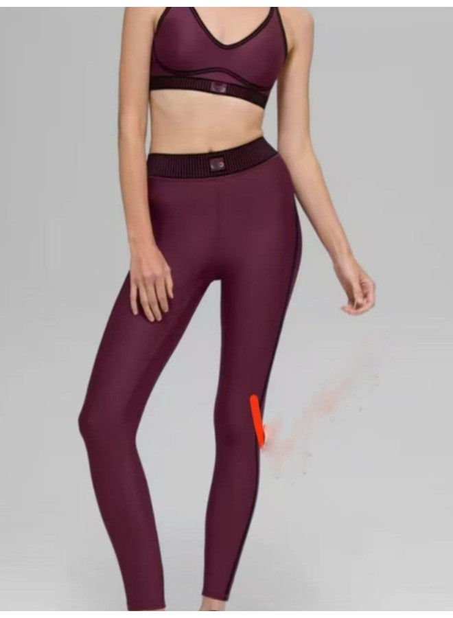 Alo Same Set Pilates Set Yoga Wear Set Airlift High-waist 7/8 Line - Image 4