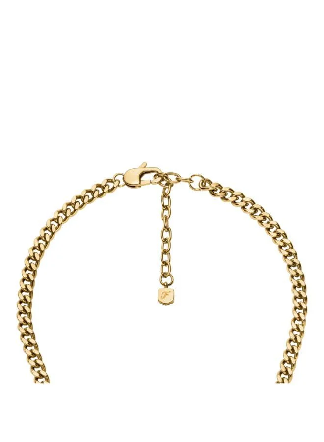 FOSSIL  JF04958710 Base Metal Jewelry with Cubic Zirconia for Women | Best Price UAE