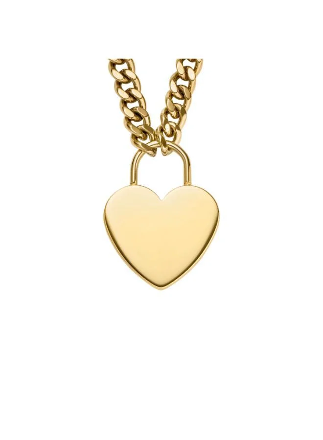 FOSSIL JF04958710 Base Metal Jewelry with Cubic Zirconia