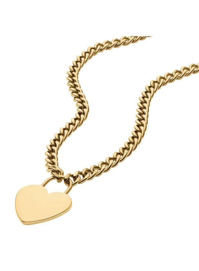 FOSSIL  JF04958710 Base Metal Jewelry with Cubic Zirconia for Women | Best Price UAE