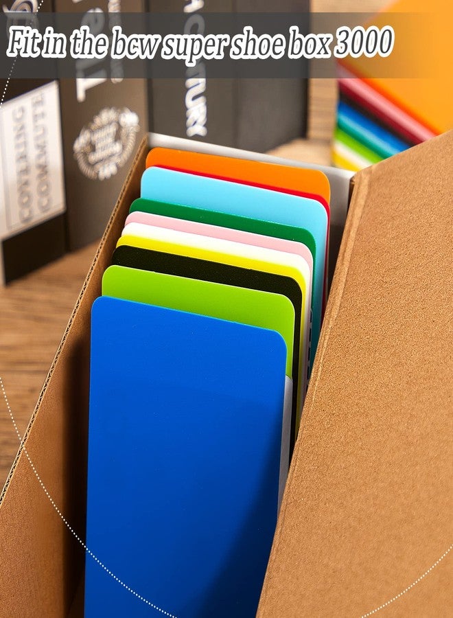 Zomiboo 150 Pieces Tall Trading Card Dividers, Plastic Trading Card Page Dividers for Games Sports Baseball, 2.7 x 4.2 Inch (Multicolor) - Image 4