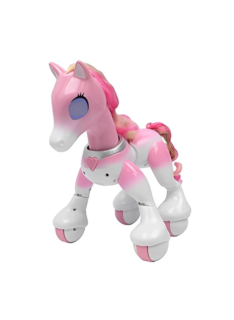 null - Electric Smart Unicorn Pony Toy with Remote Control, Touch Induction Dancing, Singing, Stories, Sleep Programming for Kids - Image 1