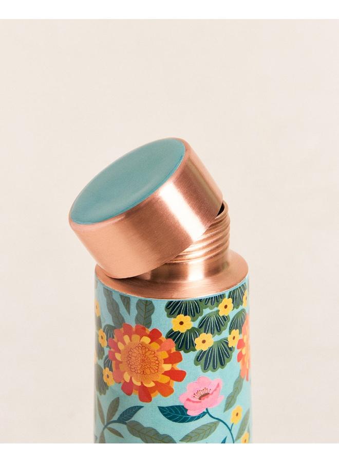 Chumbak Marigold Copper Bottle - Image 3