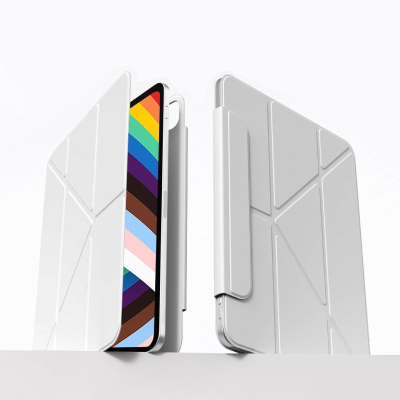 Y-Fold Applicable Ipad Pro 13Inch Tablet Protective Case Air6 Magnetic Case Mini67 Double-Sided Clip 11 Horizontal And Vertical - Image 1