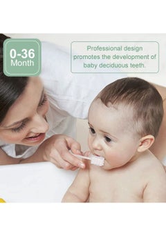 MIXDE 42PCS Baby Toothbrush Newborn or Baby Tongue Cleaner Disposable Baby Gum Cleaner Gauze Oral Cleaning Care Suitable for 0-36 Months Baby  - Image 4
