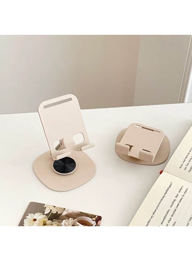 Bamboo Portable Metal Mobile Stand, Adjustable Phone Stand, 360-Degree Universal Phone Holder,Stable Alloy Mobile Phone Holder for All 4-7.2'' IPhone 15/14/13/12/11 X Xr Pro Max,Google Pixel Samsung Galaxy S - Image 2