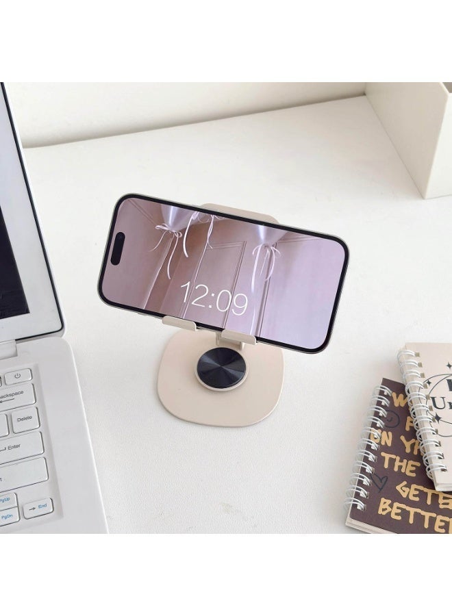 Bamboo Portable Metal Mobile Stand, Adjustable Phone Stand, 360-Degree Universal Phone Holder,Stable Alloy Mobile Phone Holder for All 4-7.2'' IPhone 15/14/13/12/11 X Xr Pro Max,Google Pixel Samsung Galaxy S - Image 3