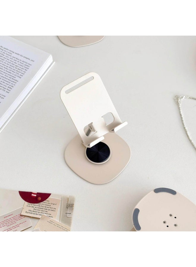 Bamboo Portable Metal Mobile Stand, Adjustable Phone Stand, 360-Degree Universal Phone Holder,Stable Alloy Mobile Phone Holder for All 4-7.2'' IPhone 15/14/13/12/11 X Xr Pro Max,Google Pixel Samsung Galaxy S - Image 5