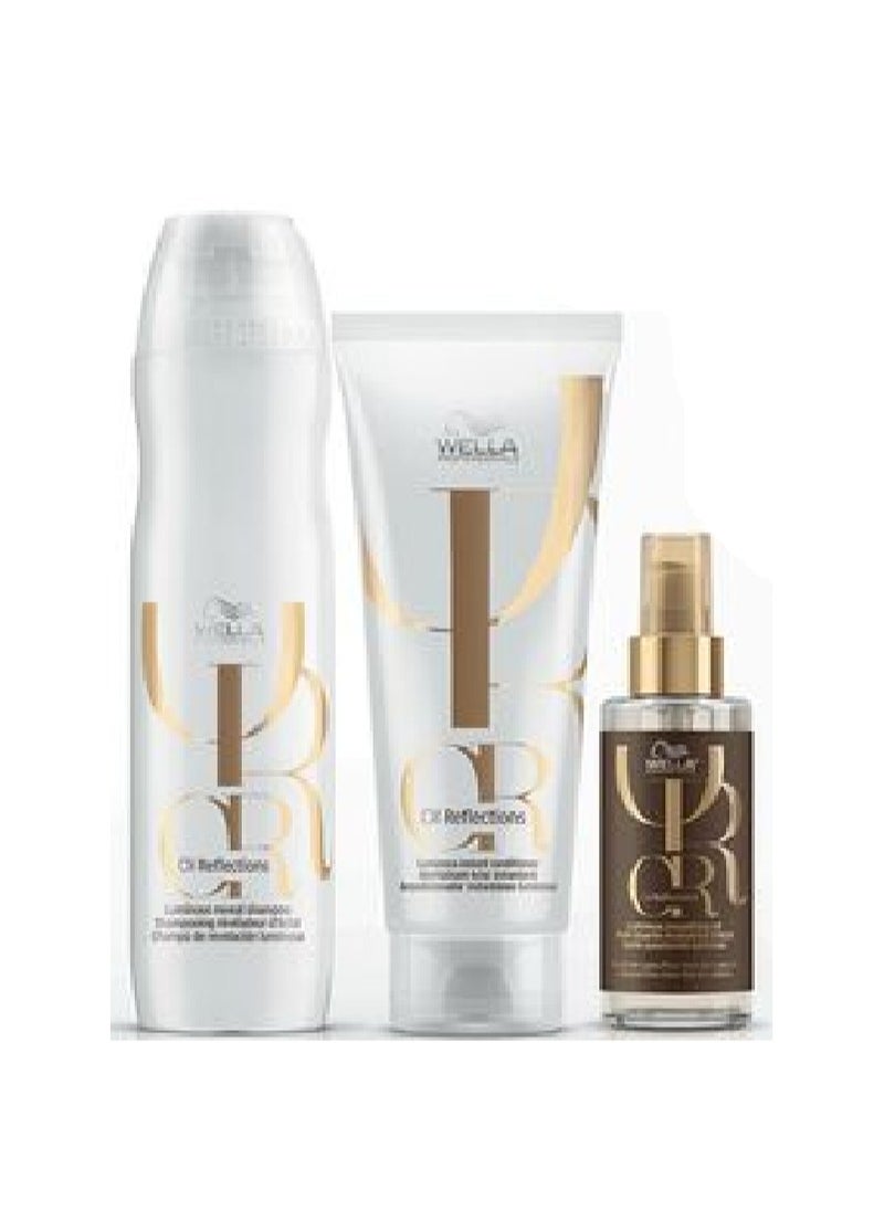 Wella Professionals Wella Oil Reflections Luminous Trio  - Image 2