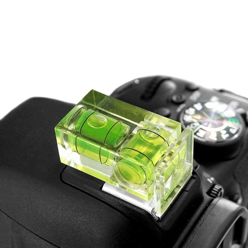 Quikprof Double Axis Bubble Level Gradienter for Canon Nikon & Other Standard Hotshoe Camera - Image 2
