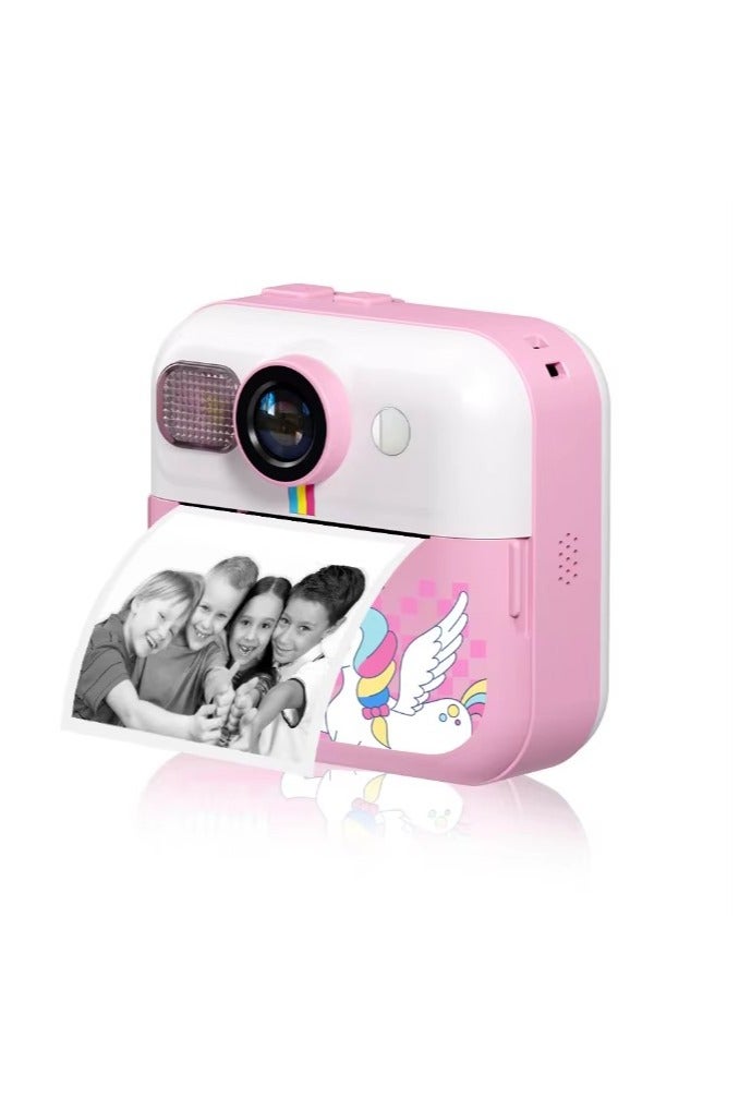 BlueFire Kids Instant Print Camera 1080p HD – Mini Selfie Camera with 2.4" Touch Screen, Thermal Instant Print, Full HD Video, LED Flash, Waterproof & Shockproof – Fun Toy Camera with 32GB SD Card - Image 1