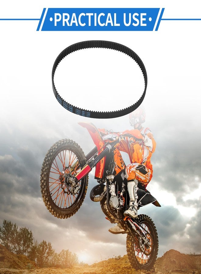 VekAuto Drive Belt Compatible with Surron Light Bee x Surron X160 X260 for Talaria Segway X260 X160, Wear-resistant Rubber Fibre Black Powersports V Belt - Image 2