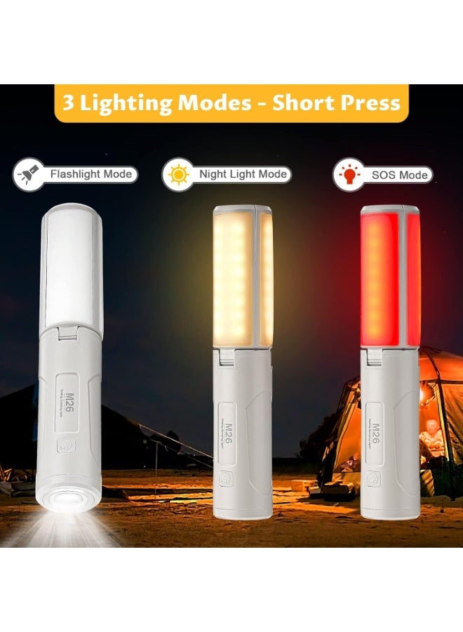 Arabest Camping Lantern, 3500mAh Hanging Torches Lamp - 3 Light Modes - IPX5 Waterproof LED Lantern for Tents, Hiking, Picnics, Emergencies - Energy-Efficient - Image 3