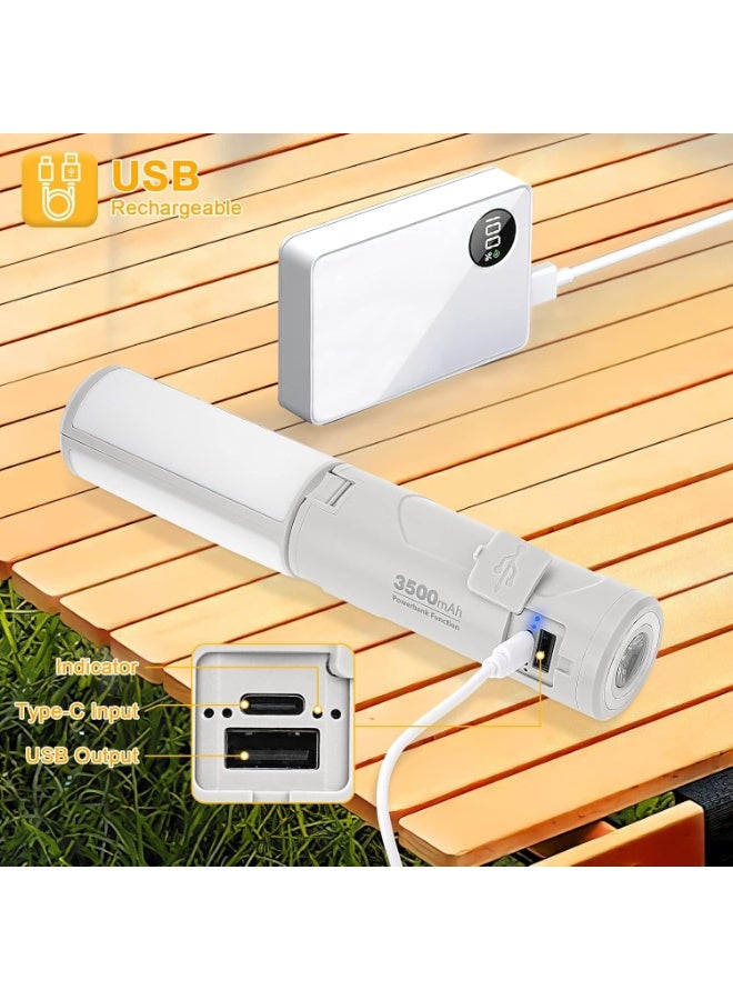 Arabest Camping Lantern, 3500mAh Hanging Torches Lamp - 3 Light Modes - IPX5 Waterproof LED Lantern for Tents, Hiking, Picnics, Emergencies - Energy-Efficient - Image 2