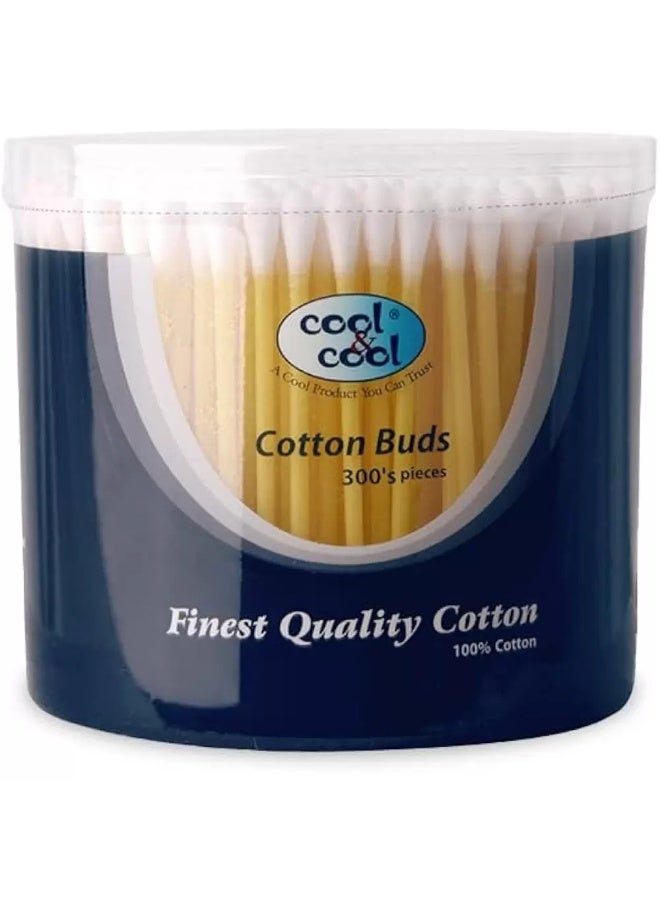 CoolCool Cool and Cool Finest Quality Cotton Buds- 300pcs