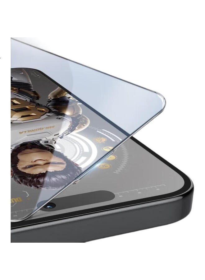 Blueo Tempered Glass Screen Protector For Iphone 16 Pro, Full Coverage, Easy Installation, Dust-Free, Quick Application, High Definition, Shatterproof, Anti-Fingerprint Protective Film - Image 3