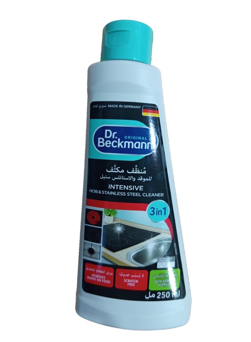 Dr. Beckmann Ceramic Gas and Halogen Hob Cleaner 250ml - Image 1