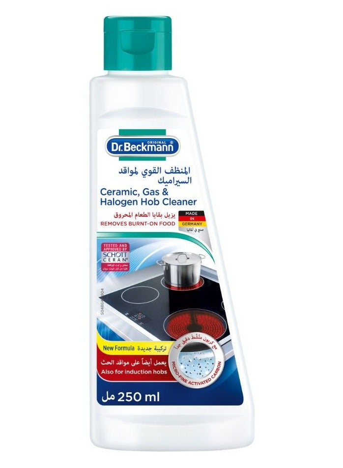 Dr. Beckmann Ceramic Gas and Halogen Hob Cleaner 250ml - Image 2