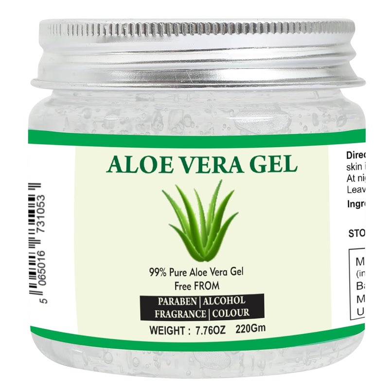 Aloe Vera Gel  100 Pure Natural Aloe Gel  For Moisturizing Face Skin  Hair CareDurable Moisturizing Hydrating Soothing  NonSticky 776 oz