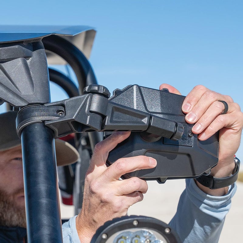 ATV Tek UTVMIR-ES1 UTV Deluxe Side Mirror with Dual Breakaway - Image 4