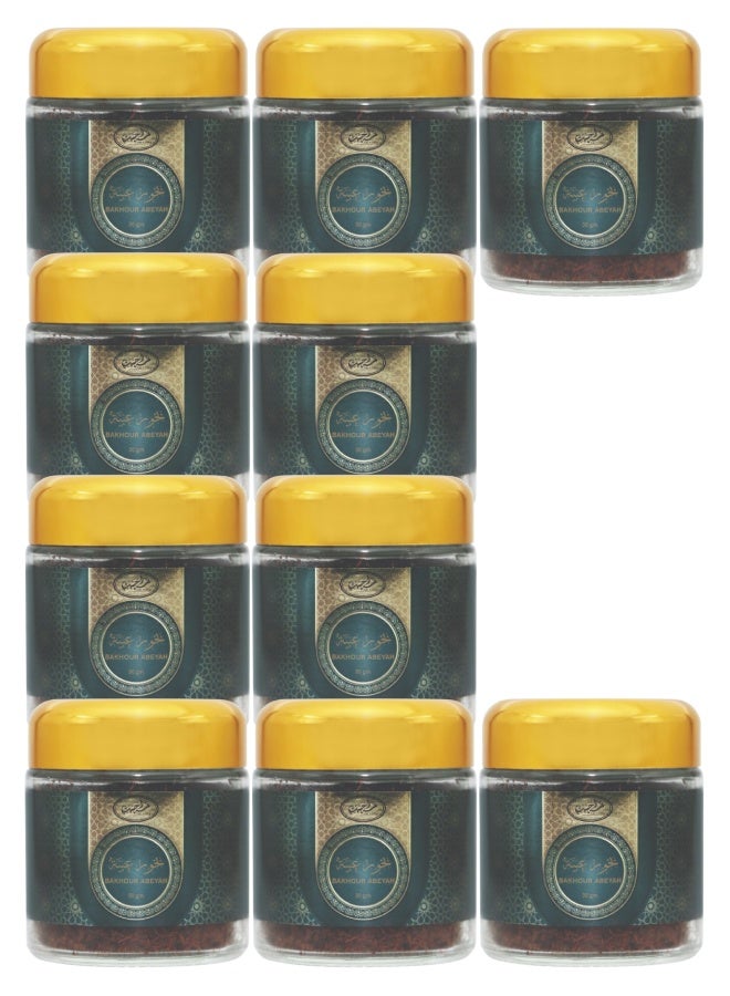 Bakhoor 10 Pieces Bakhoor Abeyah 30g - Image 1